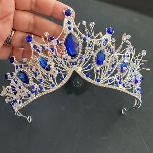 Silver Sapphire Tiara